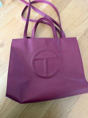 Telfar Medium Shopping Bag – Oxblood